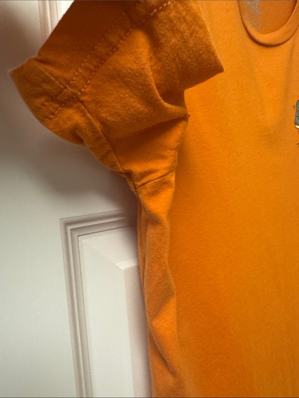 Rhymesayers Atmosphere - Orange Graphic T-Shirt with Sun Flower Print -  Lg - Picture 4 of 12